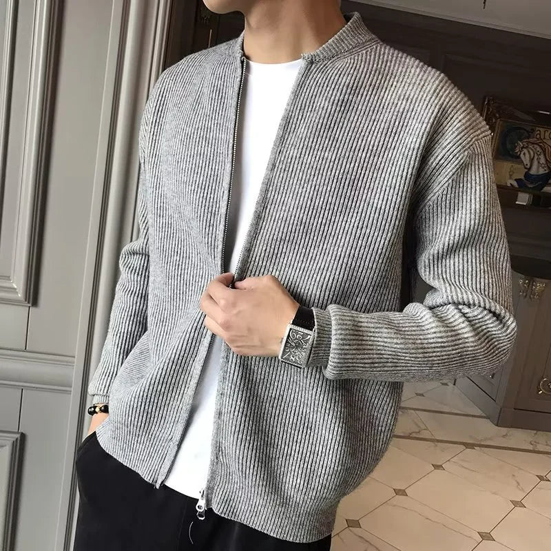 Button-up cardigan jacket