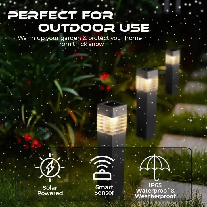 Smart temperature-sensing light