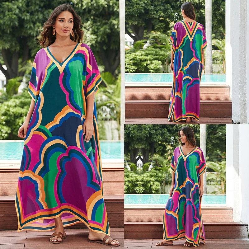Women's Cotton Beach Long Dress