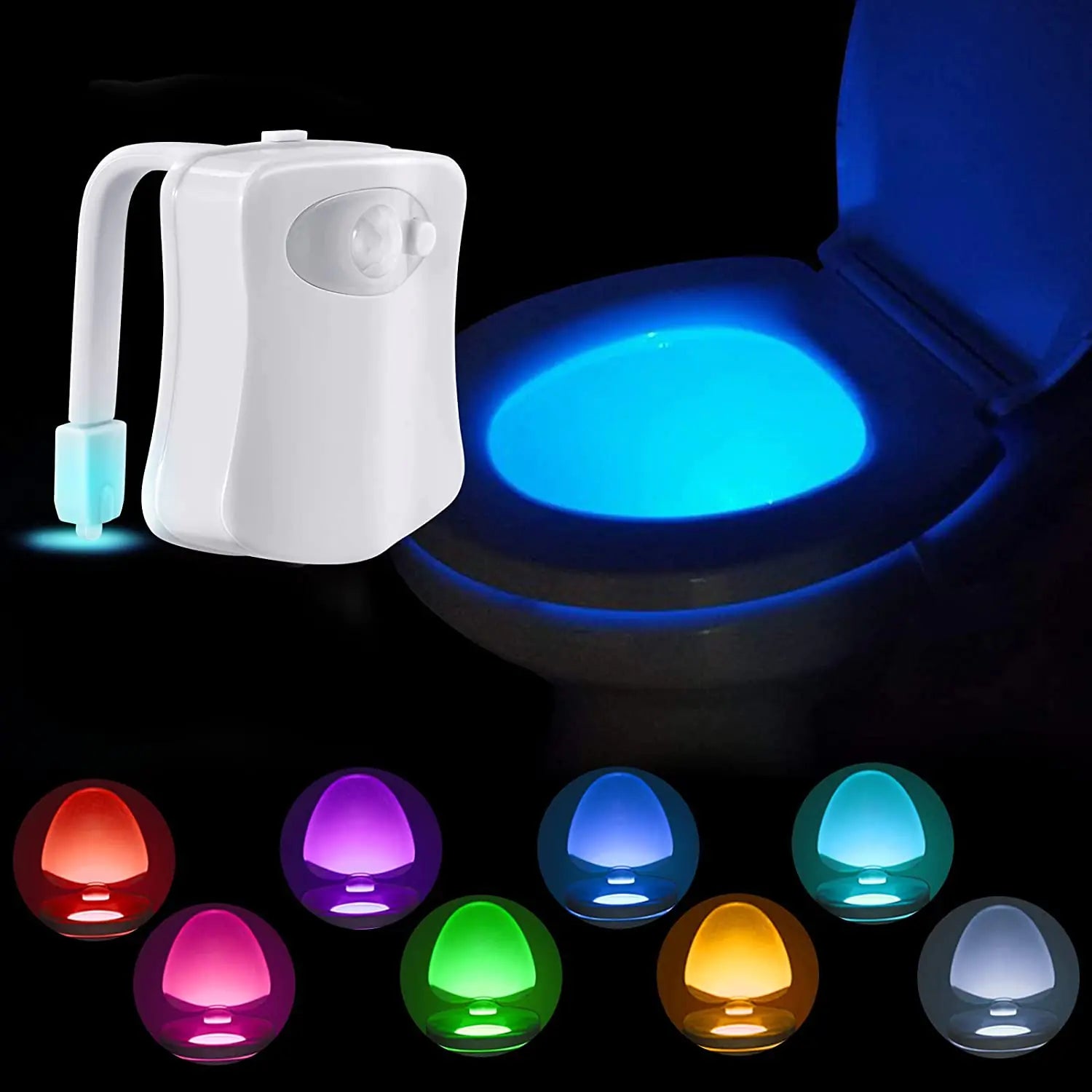 Motion-Activated Toilet Illumination