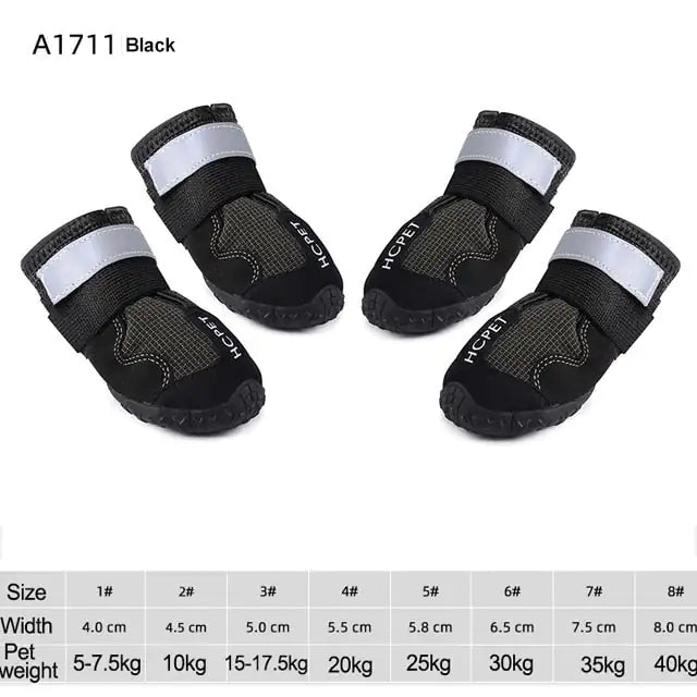 HydroShield Reflective Dog Shoes