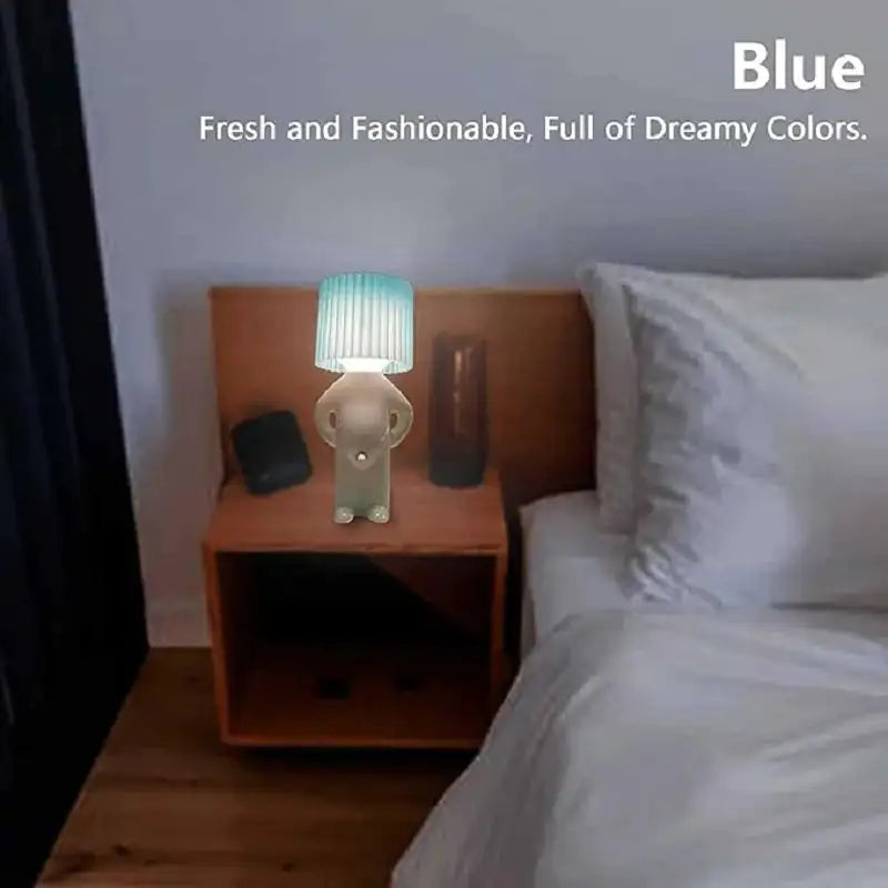 Shy Man Creative Table Lamp