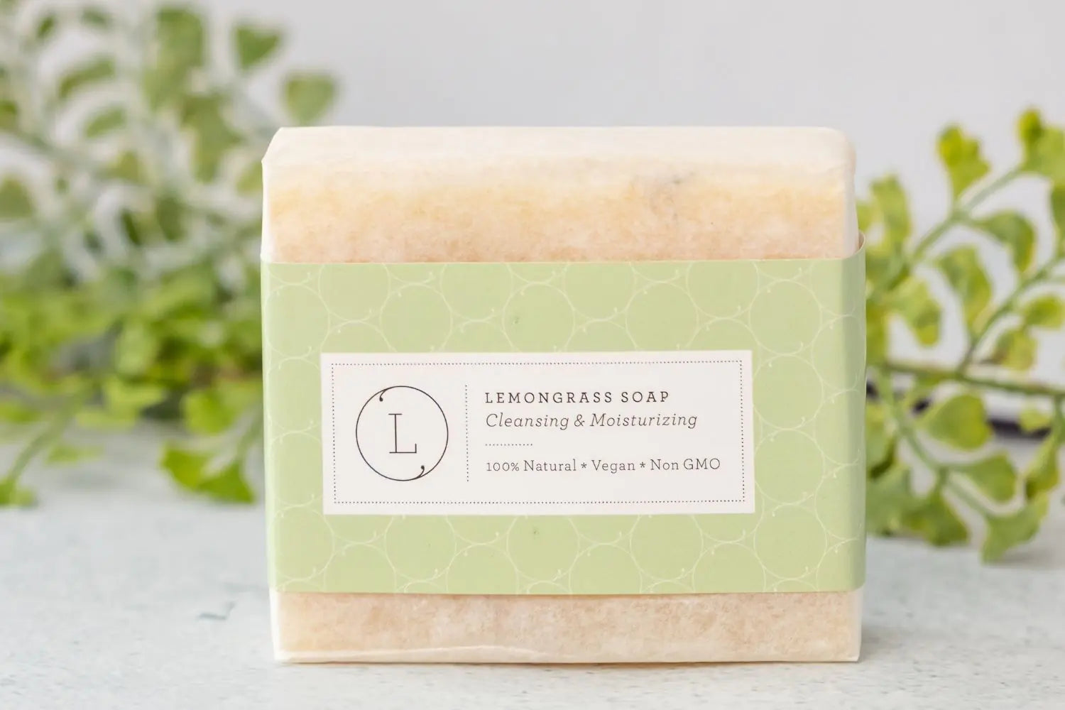 Natural Handmade Lemongrass Soap Bar