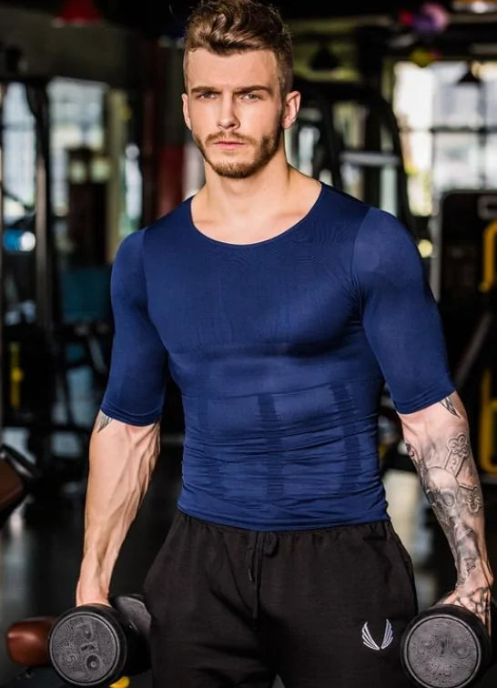Men's Compression Bodybuilding Bodysuit