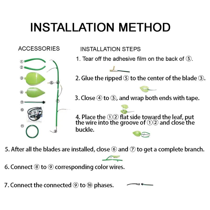 Glow in the dark Plant illumination