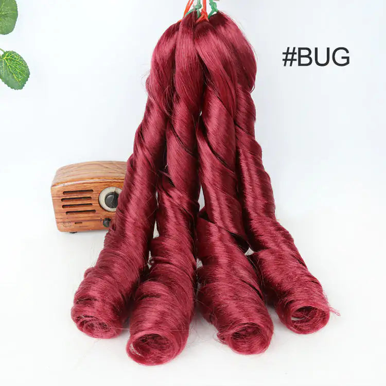 Spiral Curl Synthetic Hair Braids