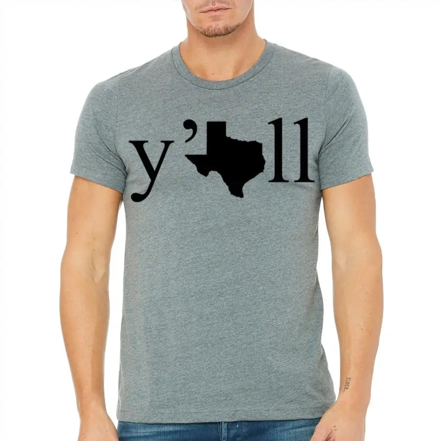 Texas Y'All Men's Casual T-Shirt