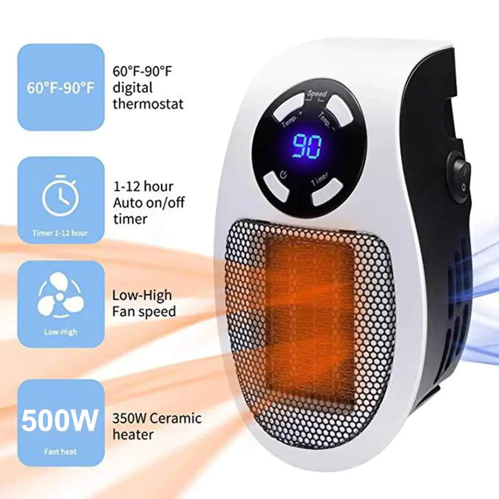 Mini Electric Room Socket Heater
