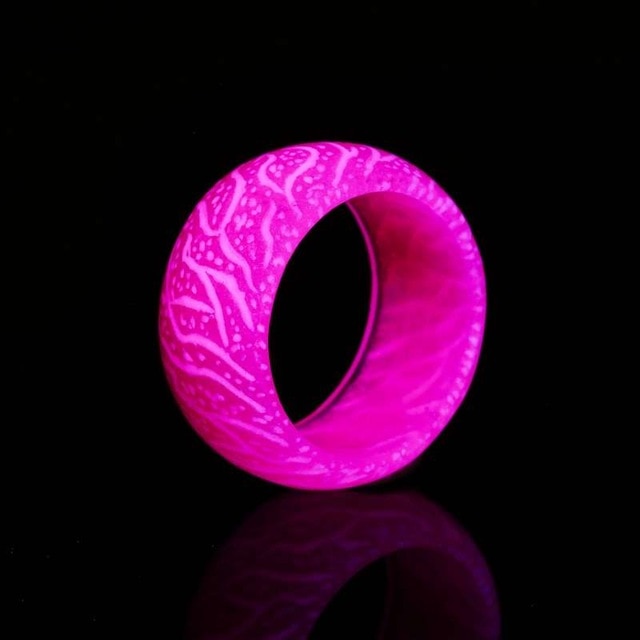 STOMART.CO.UK Love Glow Ring Jewelry Free Text