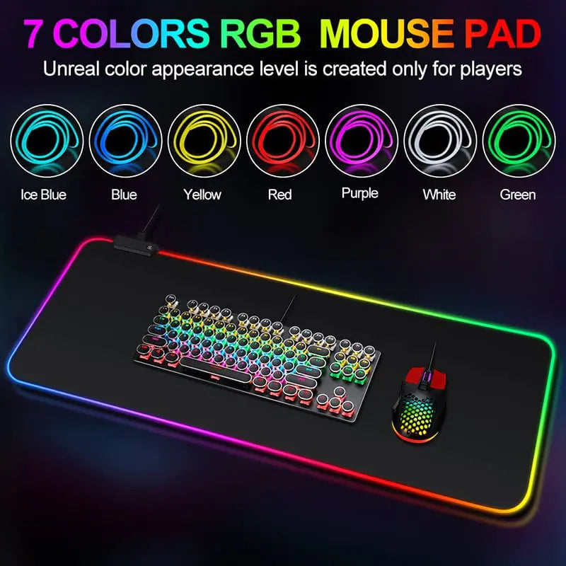 Waterproof LED Gamers Mouse Pad