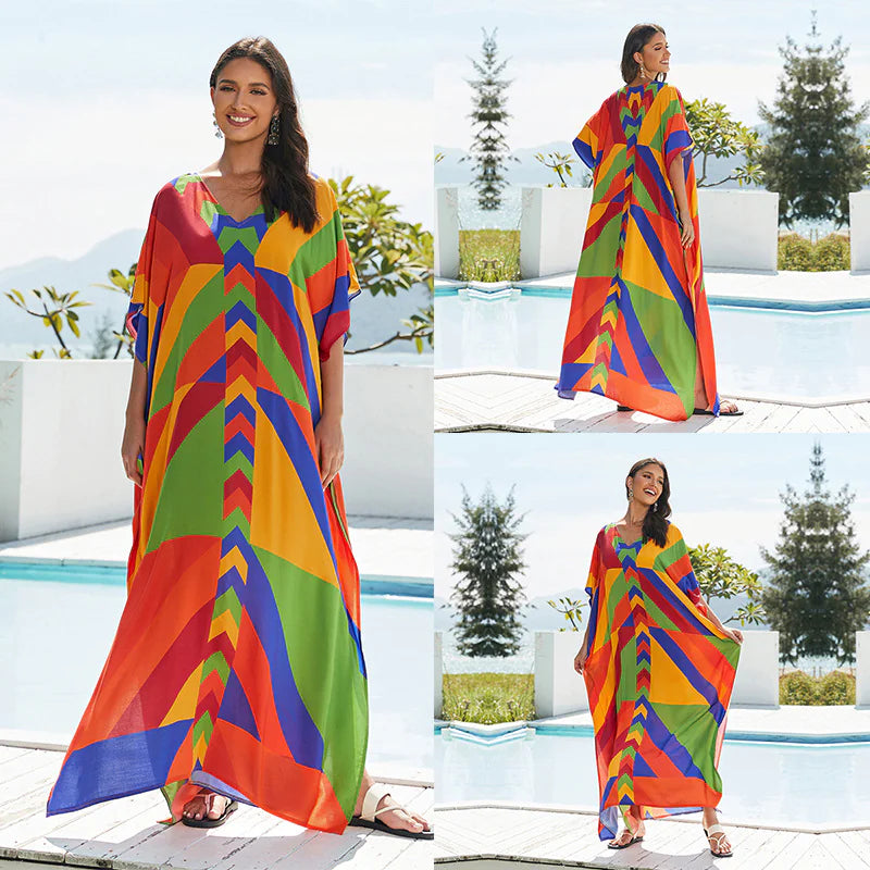 Women's Cotton Beach Long Dress