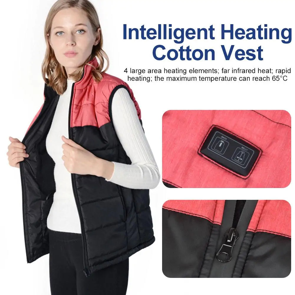 Outdoor Unisex Electric Heated Winter Vest