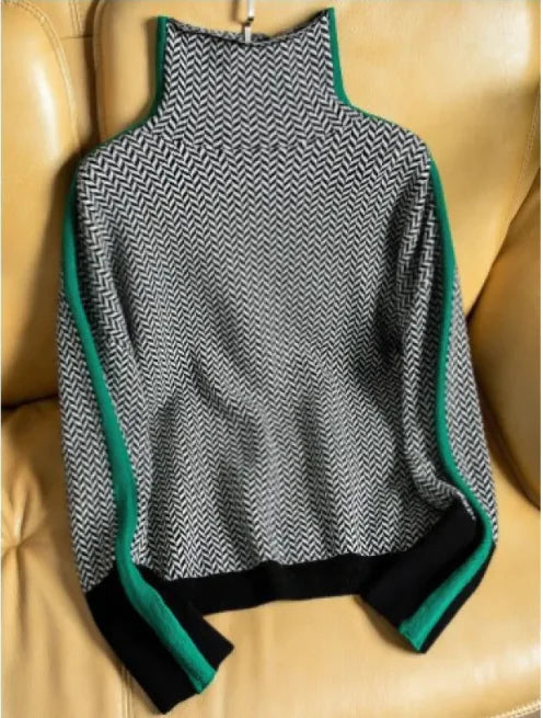 Turtleneck Fashion Sweater