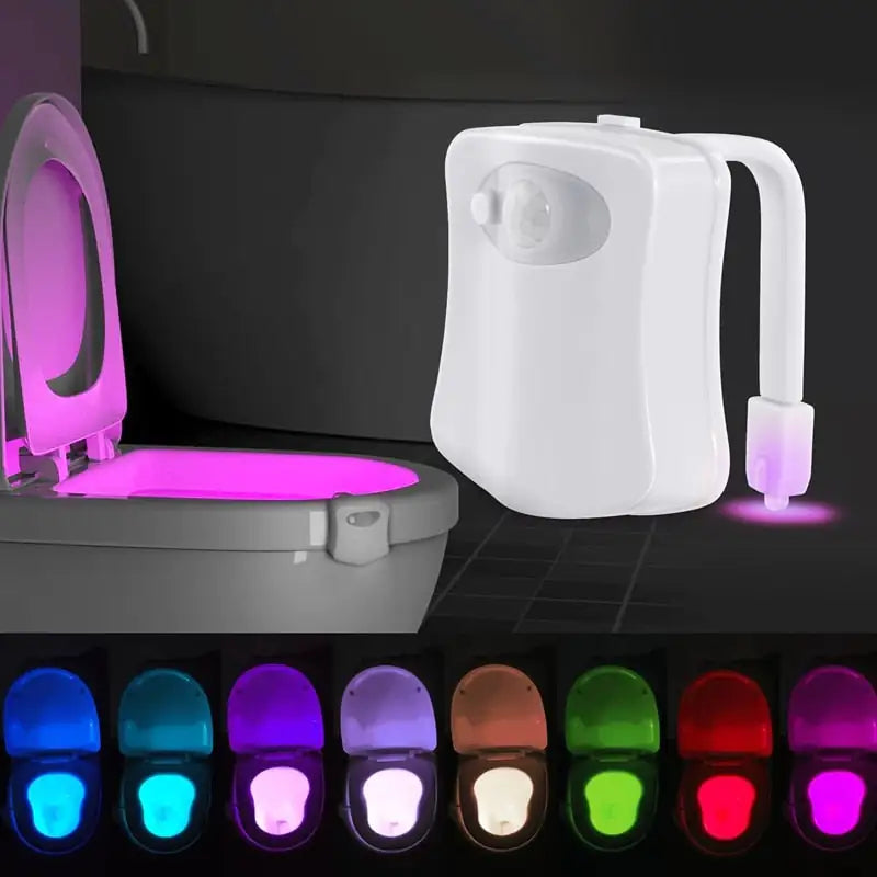 Motion-Activated Toilet Illumination