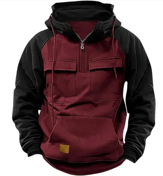 Sweat shirt with zipper