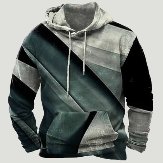 Tribal Western Patchwork Sweatshirt