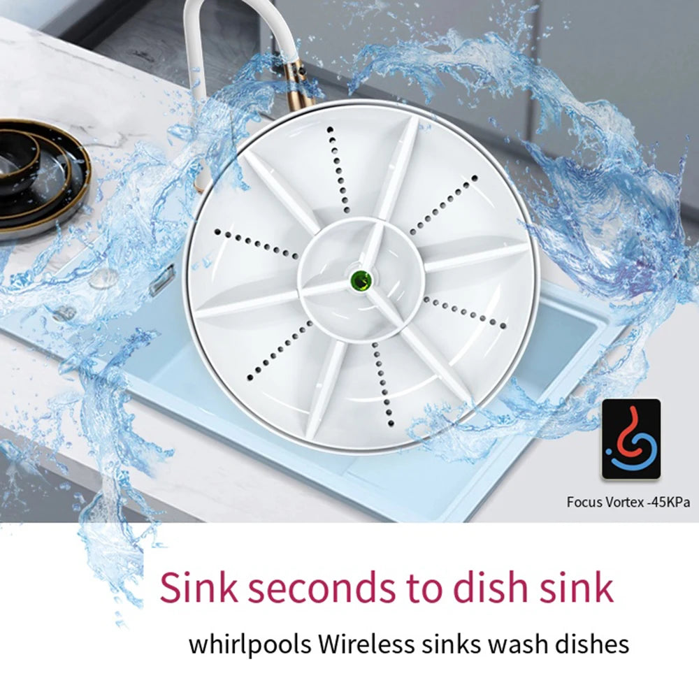 USB Wireless Portable Mini Dishwasher