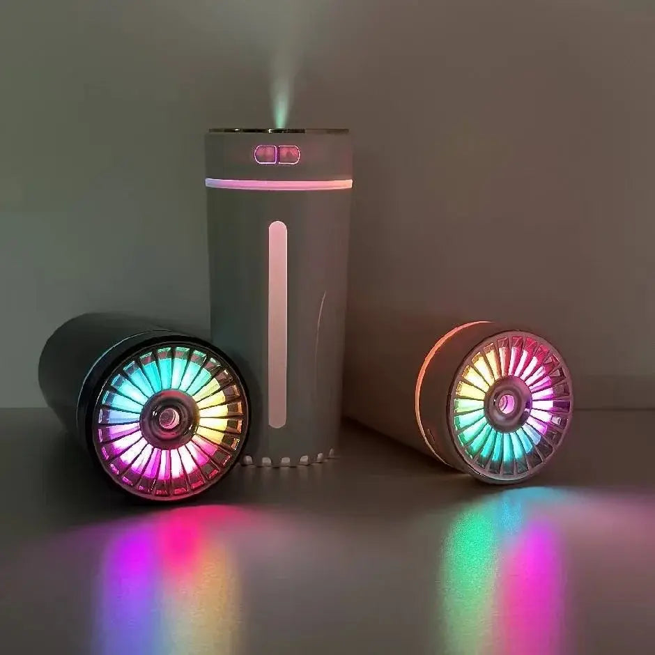Wireless RGB Lighting Car Humidifier