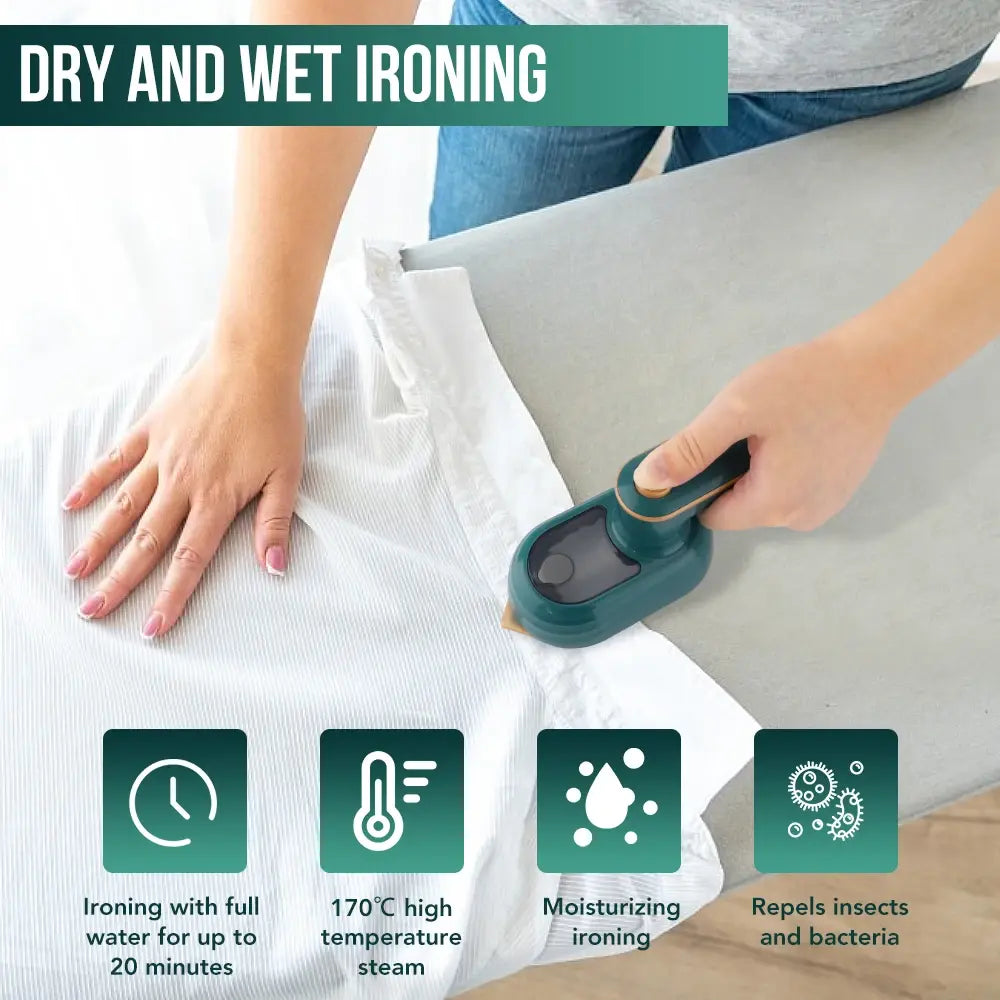 Portable Mini Steam Pressing Iron