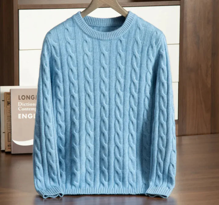 Pure Cashmere Thick Knit Jumper