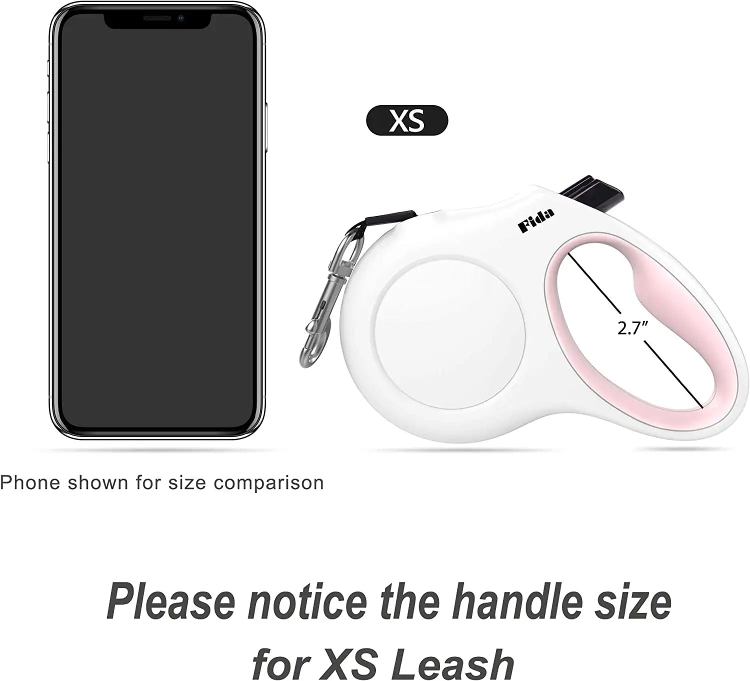 Retractable Poop Bag Dispenser Dog Leash