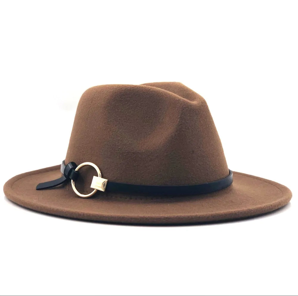 Women's Wool Fedora Hat