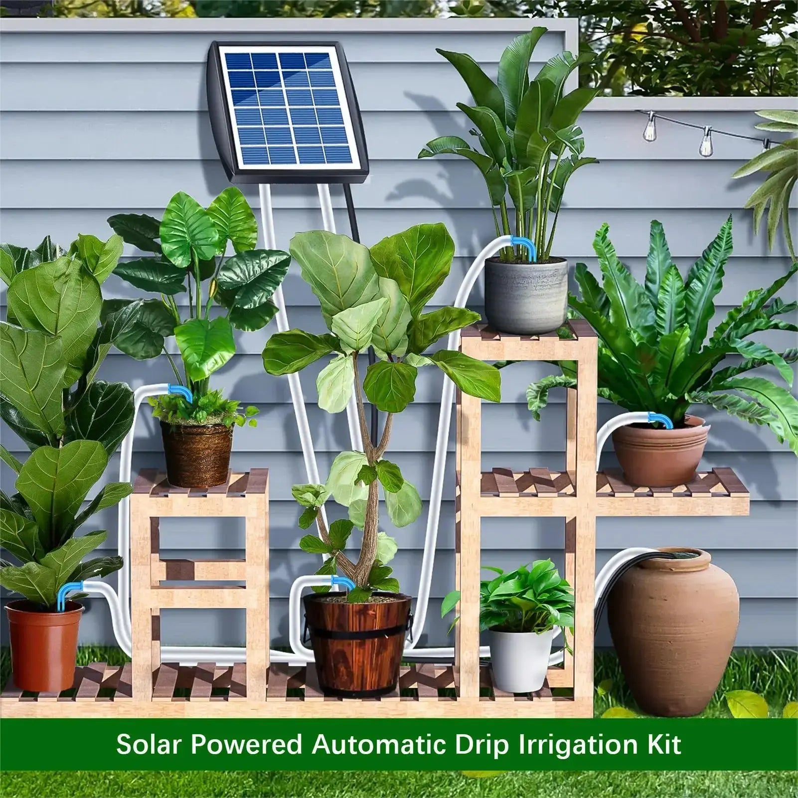 Solar Powered Garden Auto-Watering System