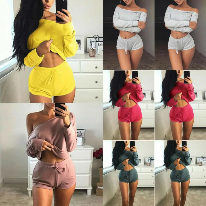 Women's Sports Gym Tops Pants Wear