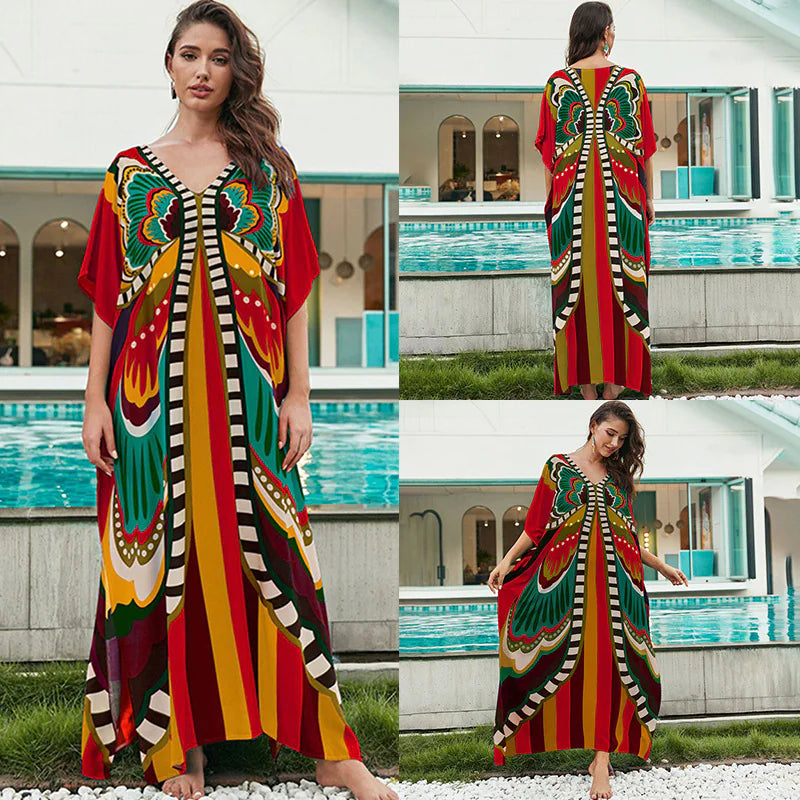 Women's Cotton Beach Long Dress