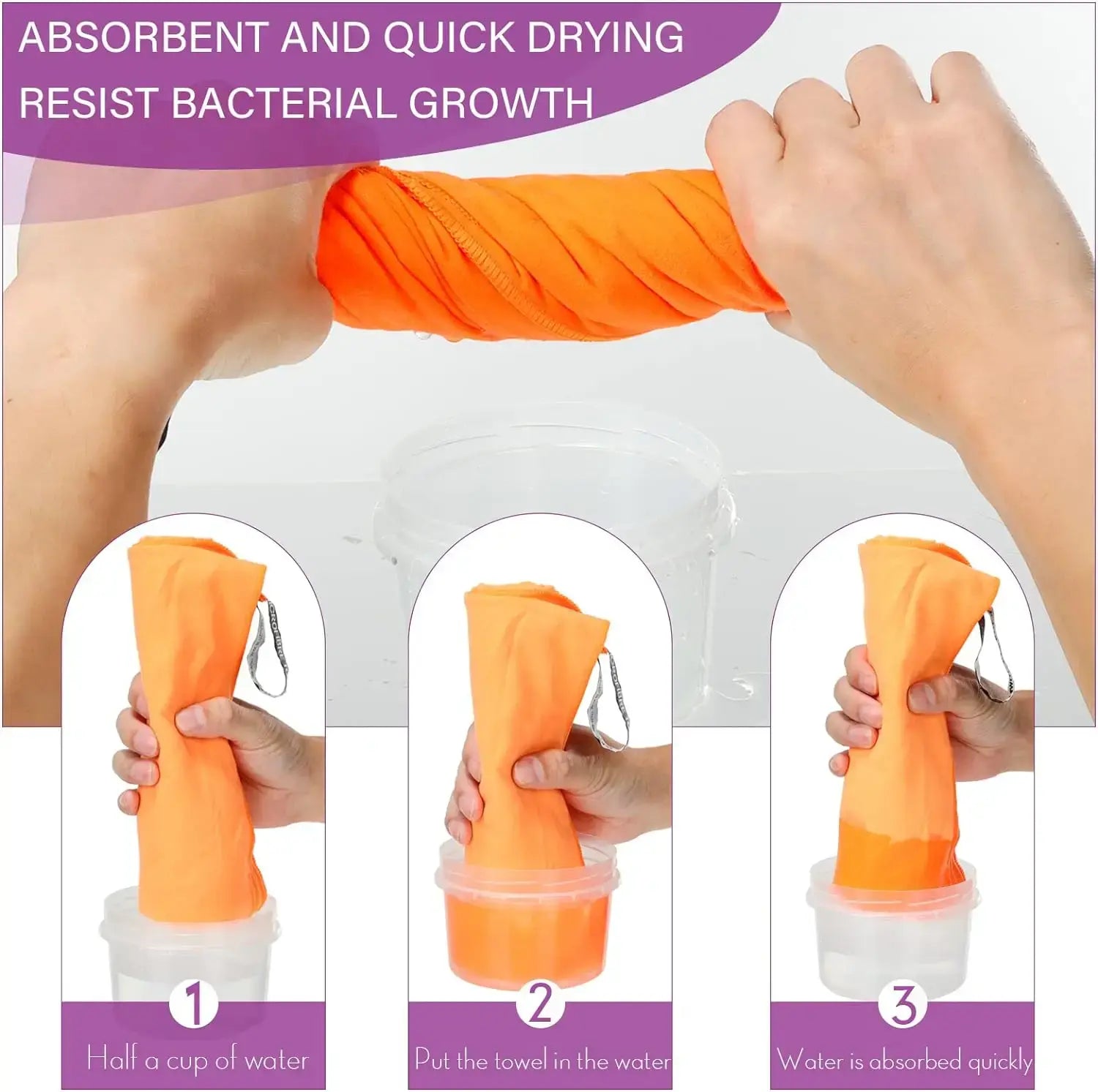 Microfiber Beach Towel With Mesh Bag