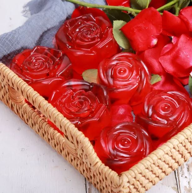 Rose Essential Oil Lightening Soap Bar