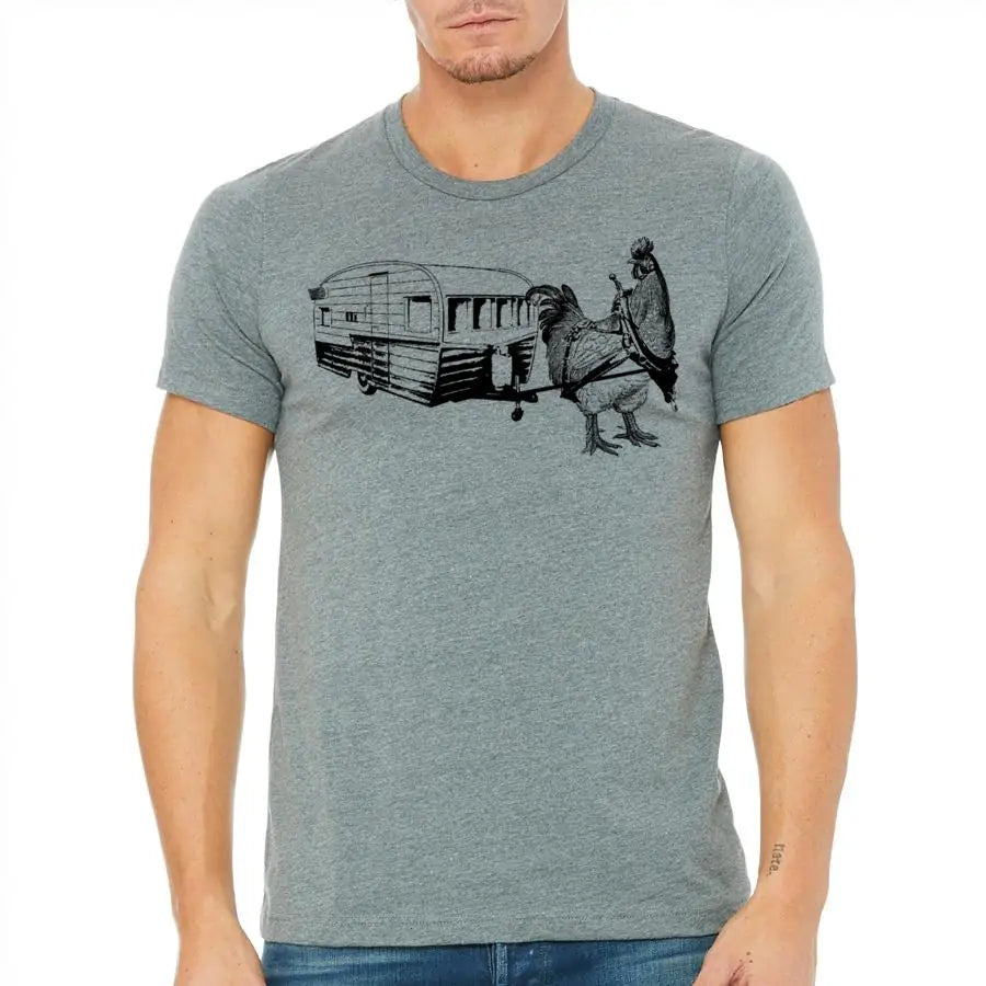 U.S. Adventure Chicken Canvas Tee