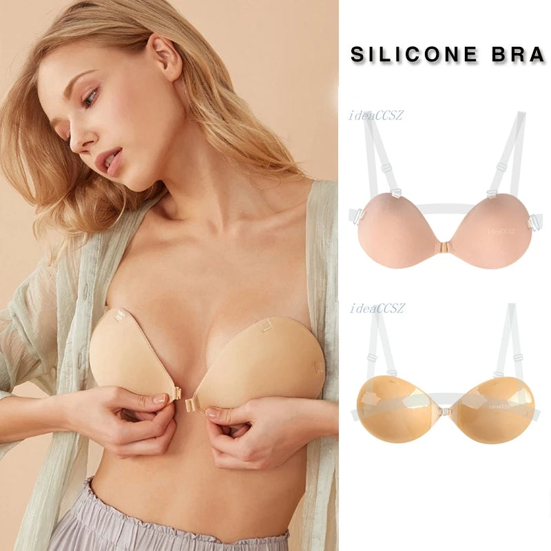 Invisible Uplift Silicone Bra