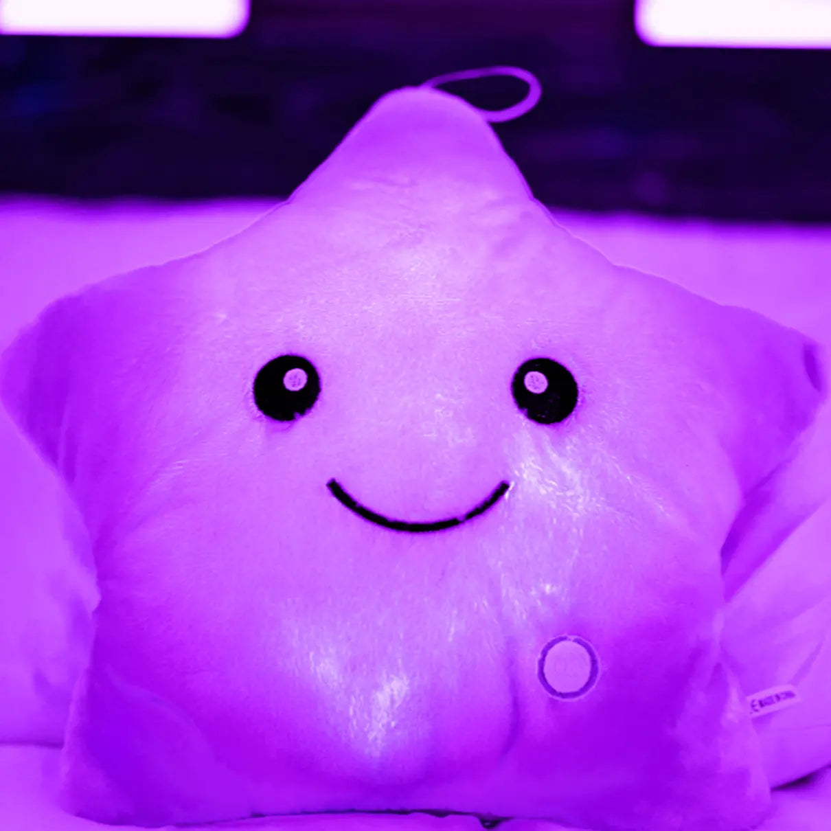 Star-Inspired LED Pillow
