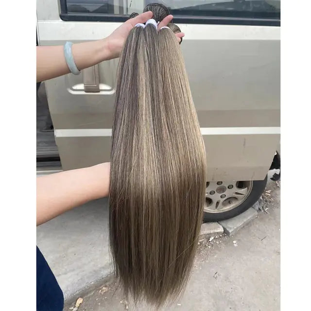 Premium Bone Straight Synthetic Hair