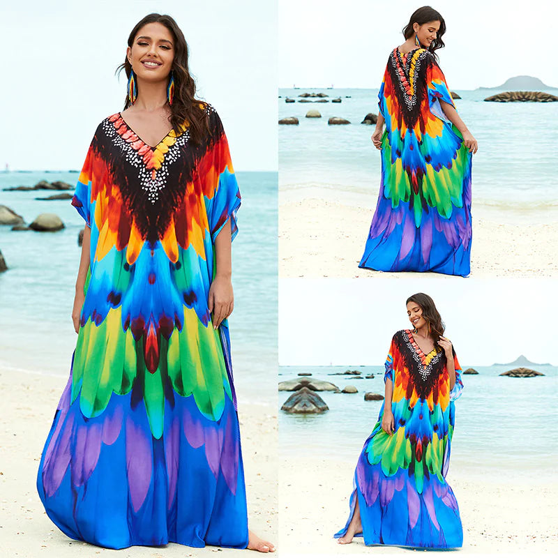Women's Cotton Beach Long Dress