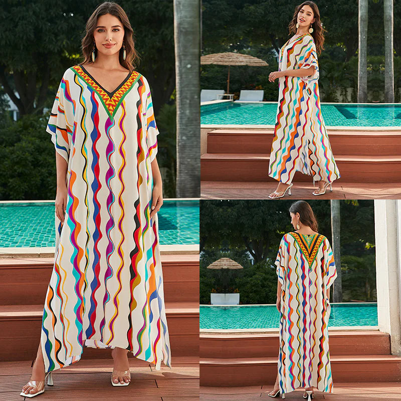 Women's Cotton Beach Long Dress