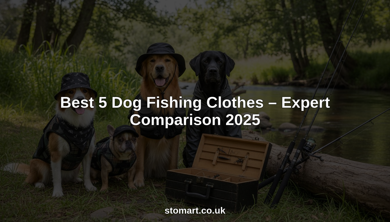 dog fishing clothes hero header image