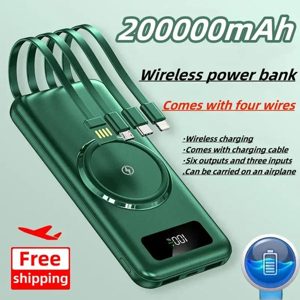 High-Capacity Wireless Power Bank