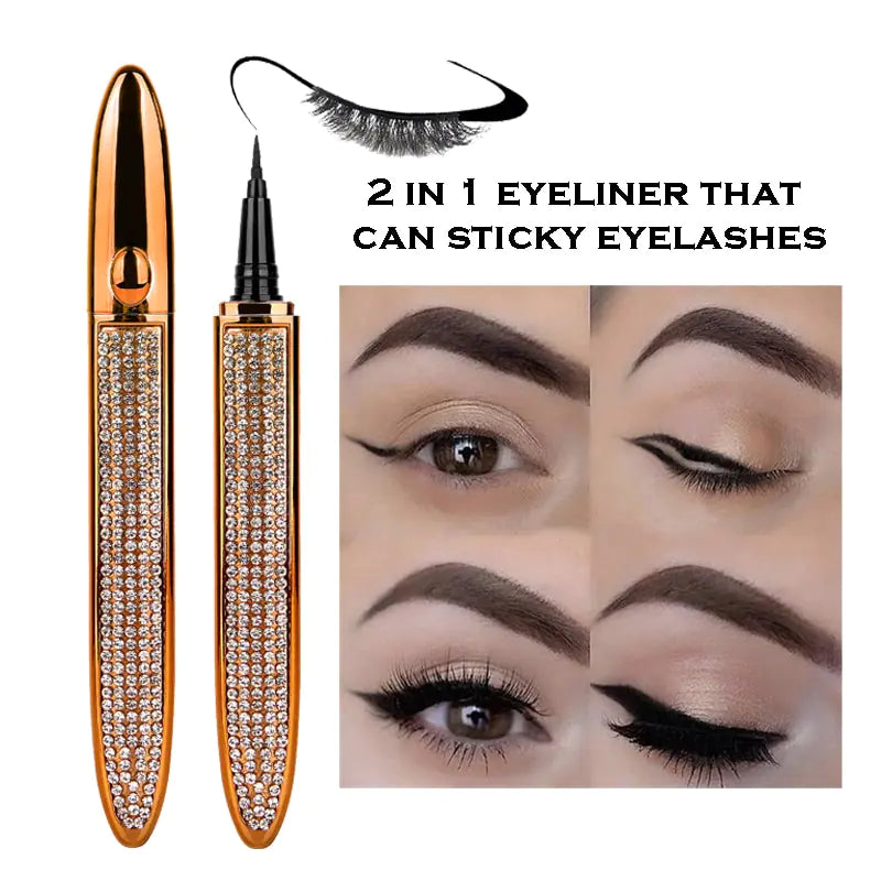 Self-Adhesive Liquid Eyeliner Pencil