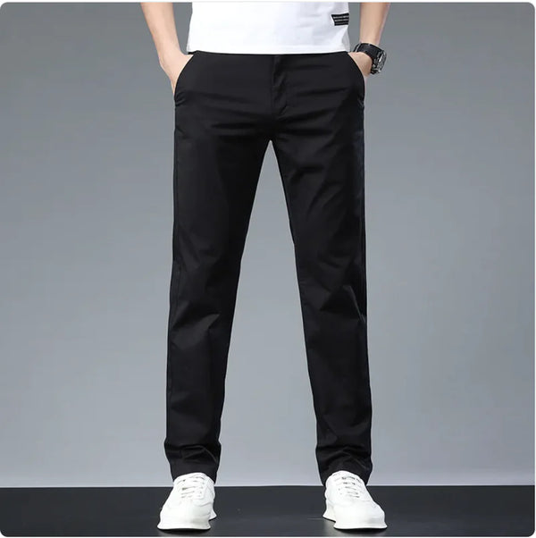 Slim Fit Cotton Chinos For Men