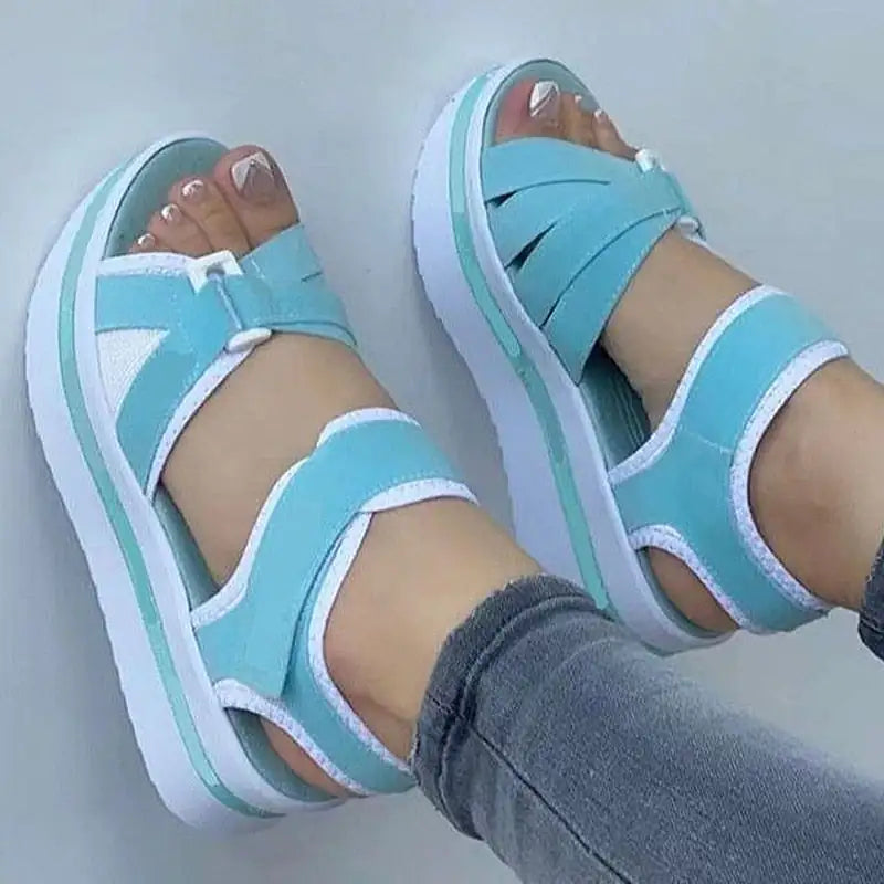 Comfortable female sandals
