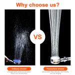 Pressurized Filter Fan Shower Head