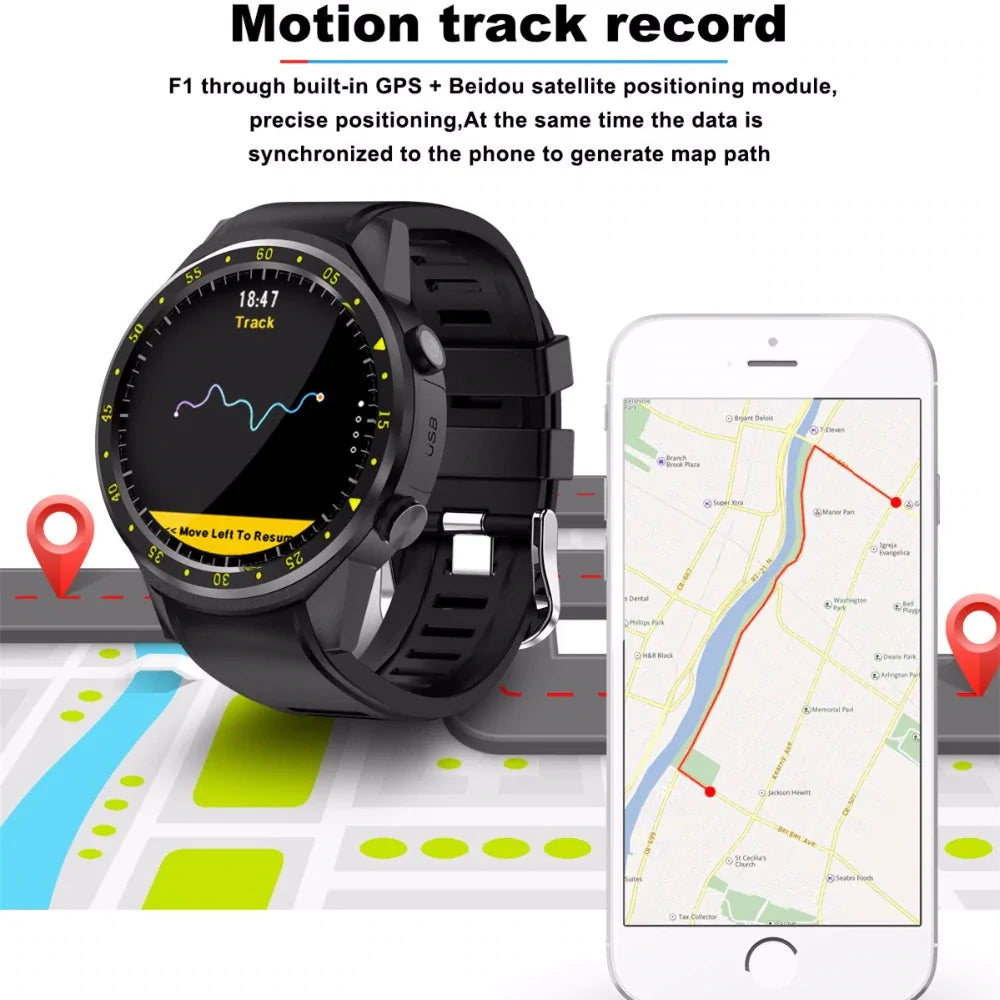 Sports Pedometer GPS Camera Smart Watch