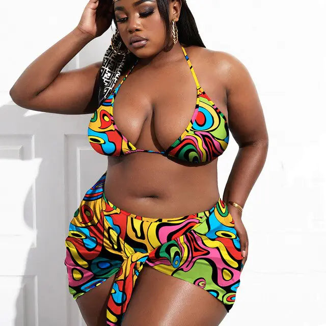 Women's Plus Size Swimwear,