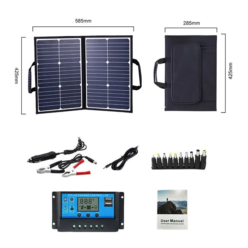 Foldable Solar Energy Panel Kit