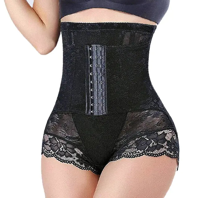 Black seamless shapewear bodysuit with thin straps and moulded cups.