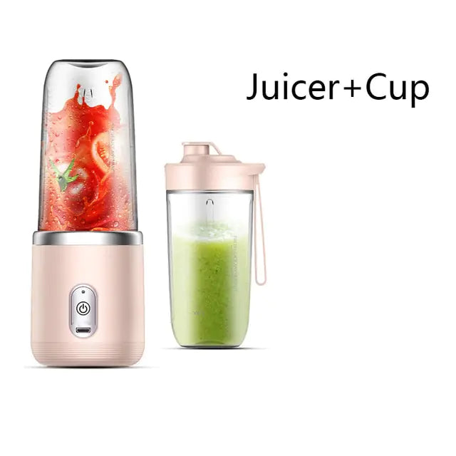 STOMART.CO.UK Portable Juicer Cup Juicer Fruit Kitchen Free Text