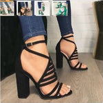 women's Ankle strap heels