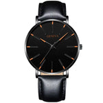 Men's Minimalist Stainless Steel Watch